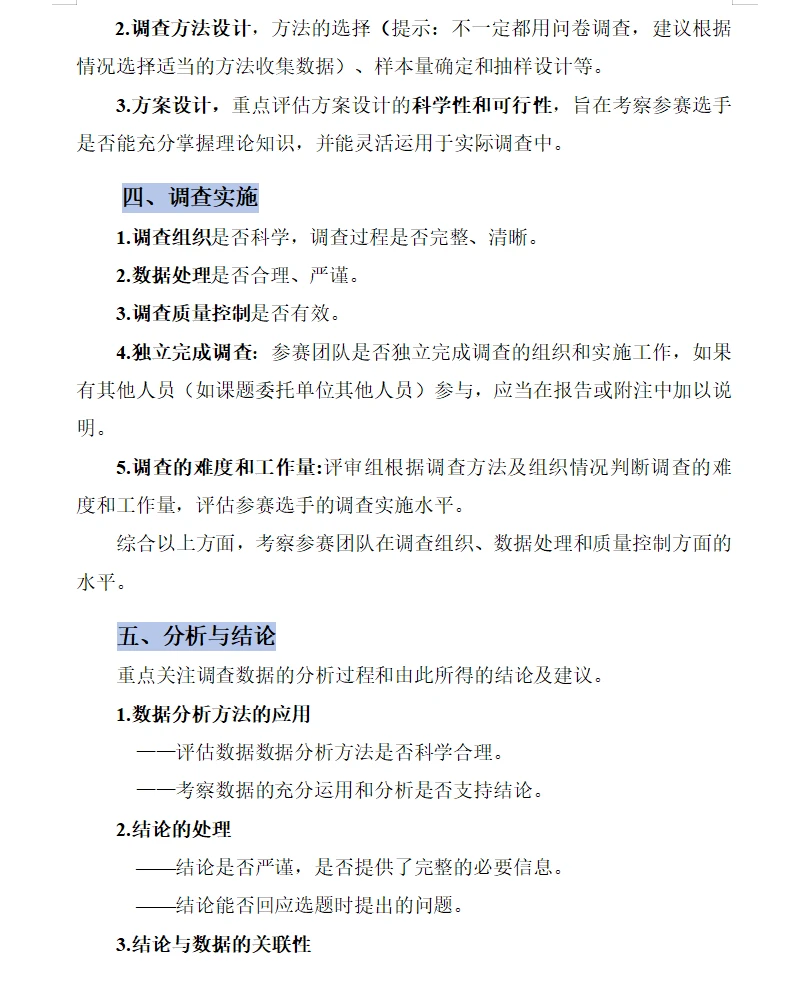 评委视角:正大杯官方评分标准拆解