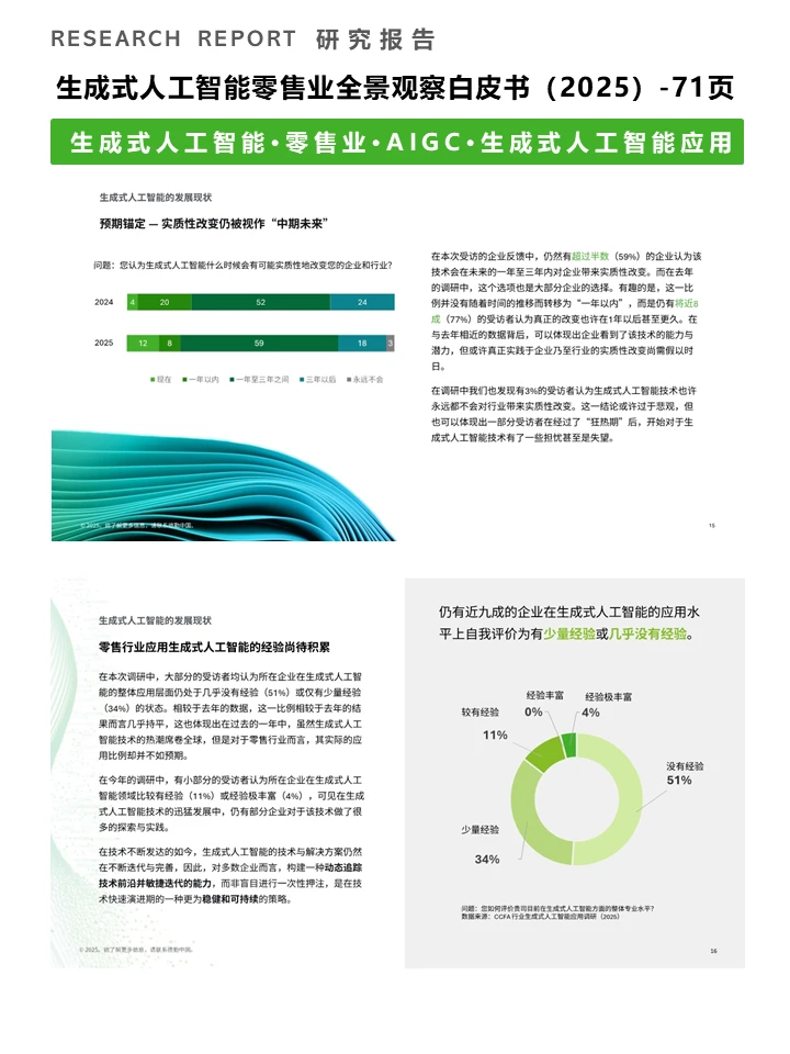 生成式人工智能对零售业带来了哪些影响?