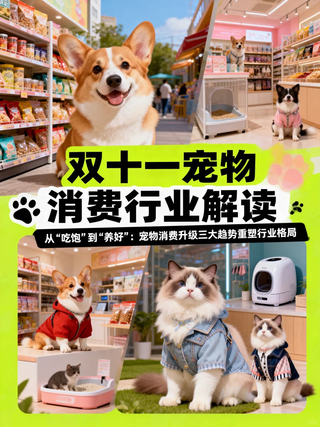 双十一宠物消费行业解读