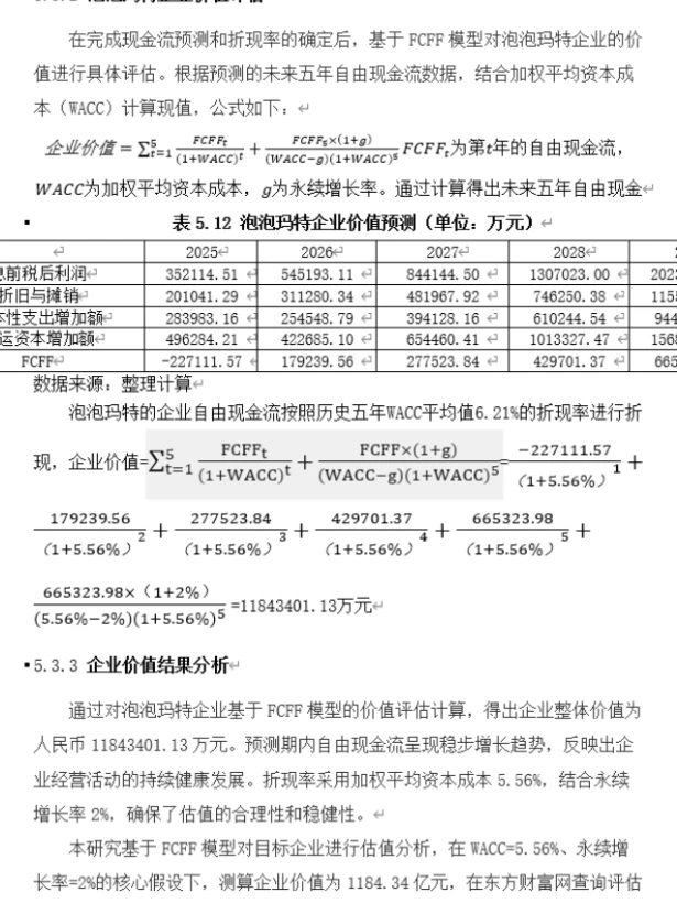❗️FCFF 模型｜fcff模型企业价值估值