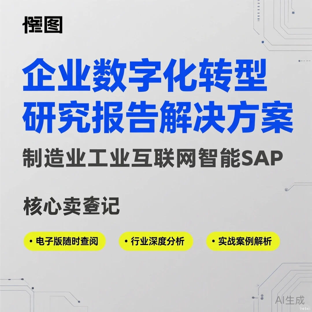 企业数字化转型:SAP工业互联网智能解决方
