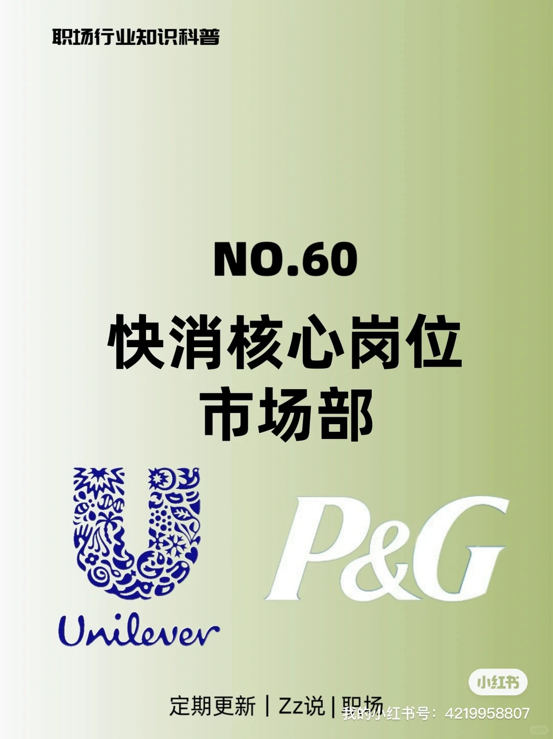 干货整理✅ 刚毕业必须了解的快消核心岗位