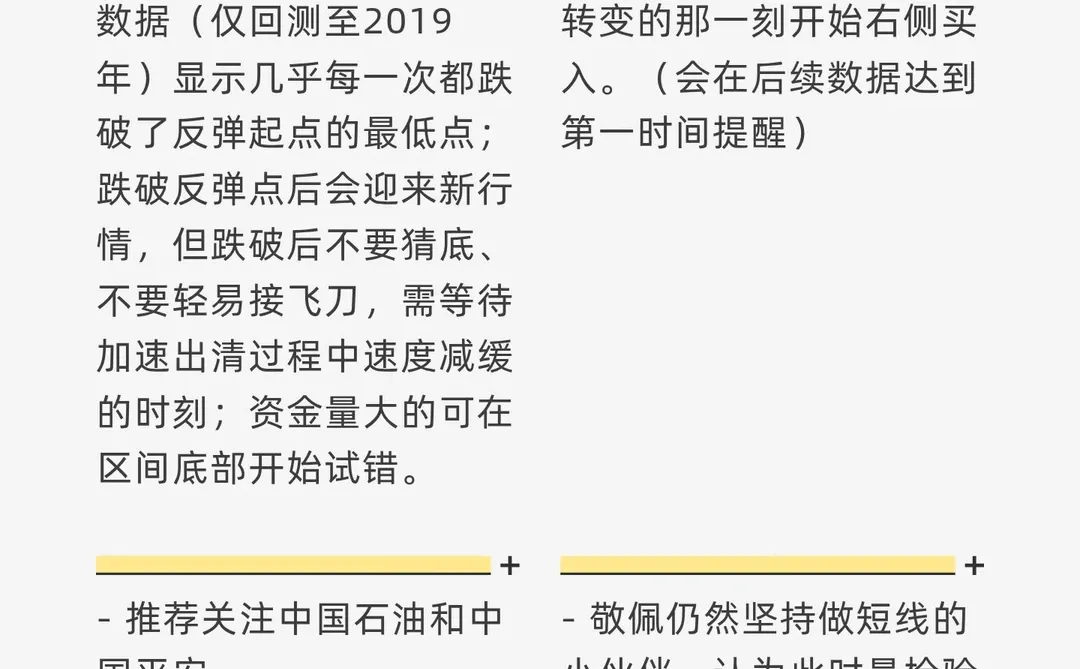 加速出清或是最好走势，其它…