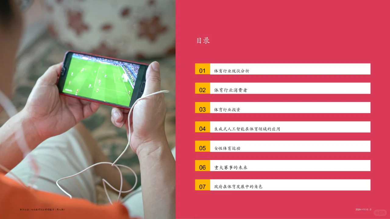2024全球体育行业调研报告第八期