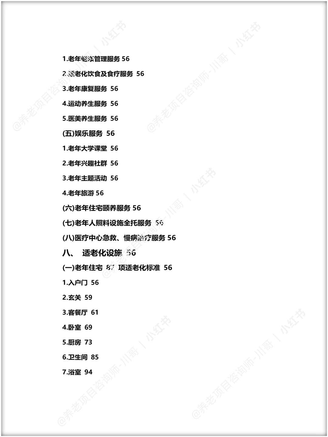 养老项目大健康运营方案/养老项目技术标书