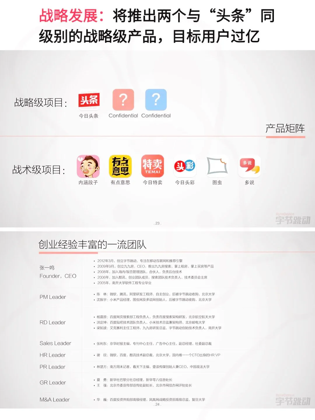 张一鸣30页BP拿1亿，他咋做到的❓