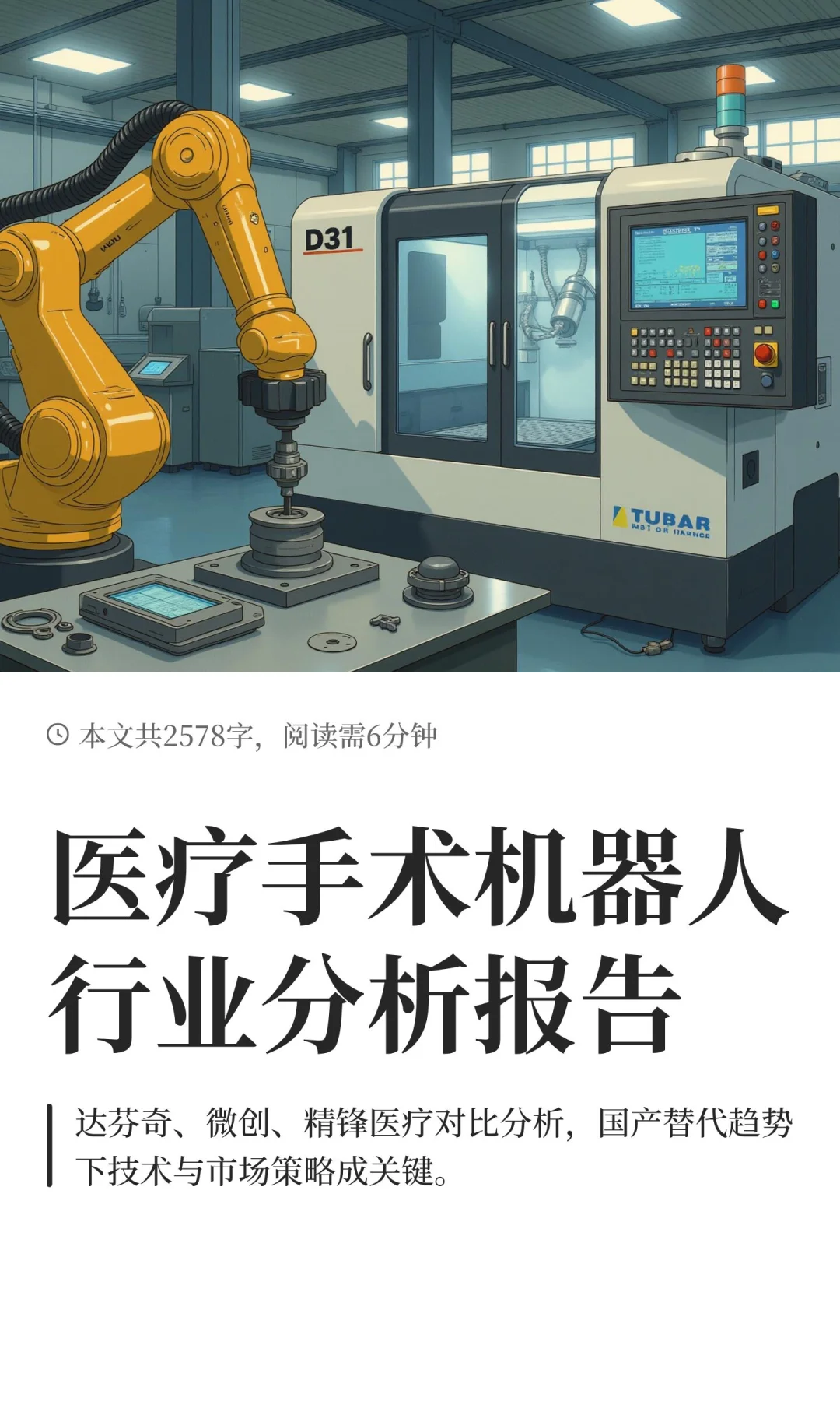 医疗手术机器人行业分析报告