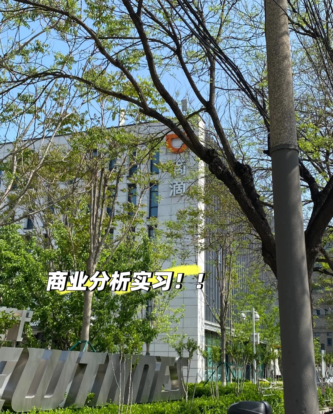 互联网大厂 商业分析实习