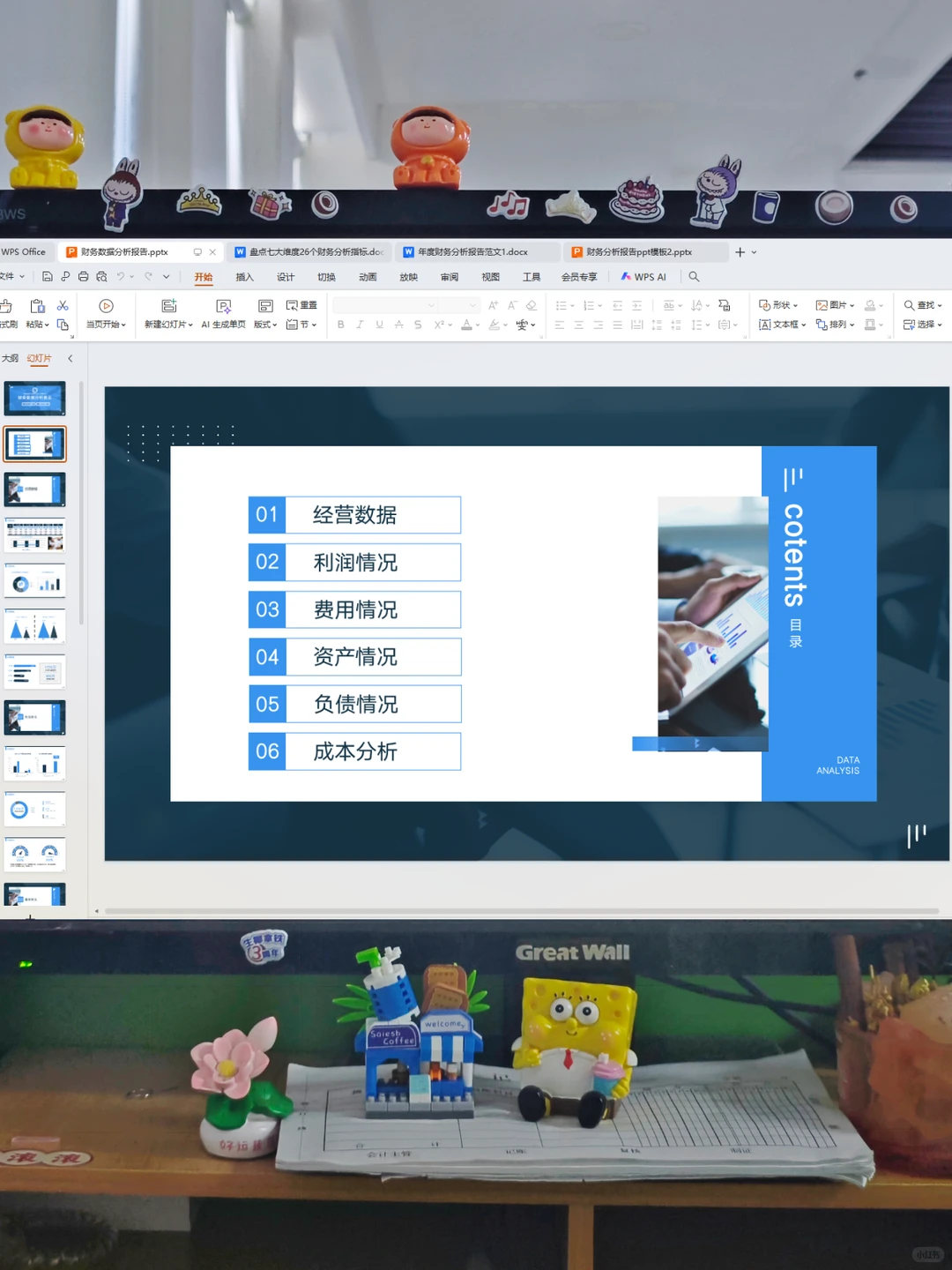 还是第一次见到这么漂亮的财务分析报告