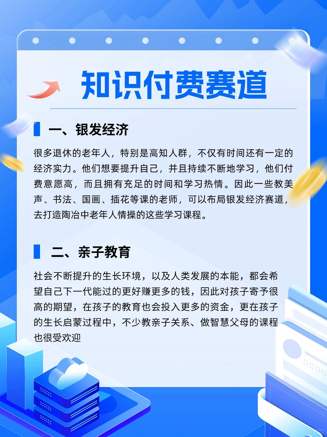 2024知识付费赛道，哪些行业能赚到钱?