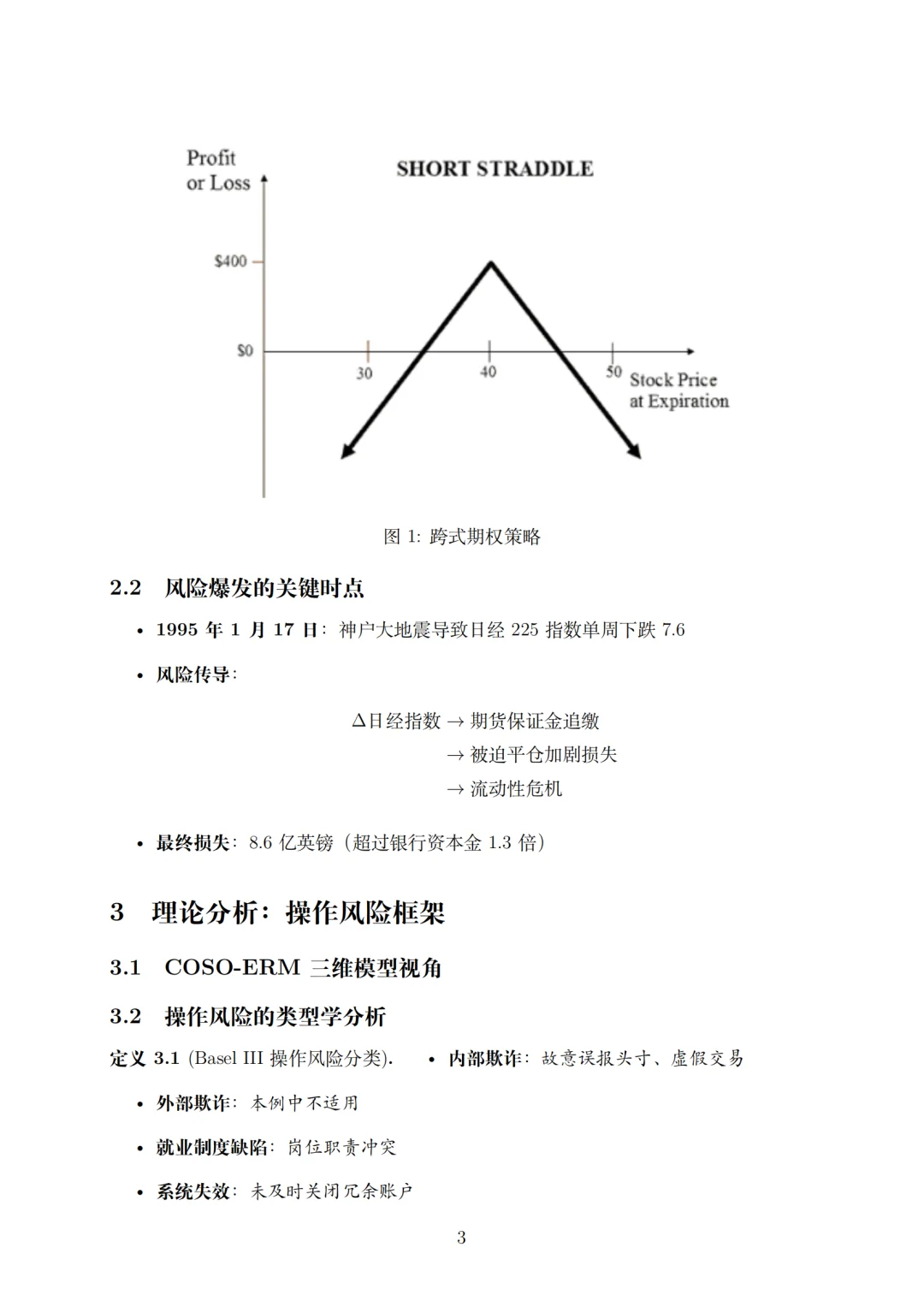 投资学- 金融风险管理案例之巴林银行