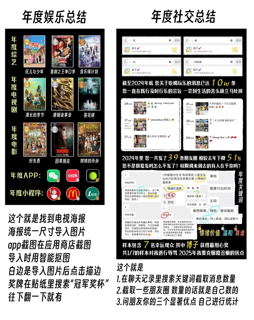 你们要的2024年度报告教程!