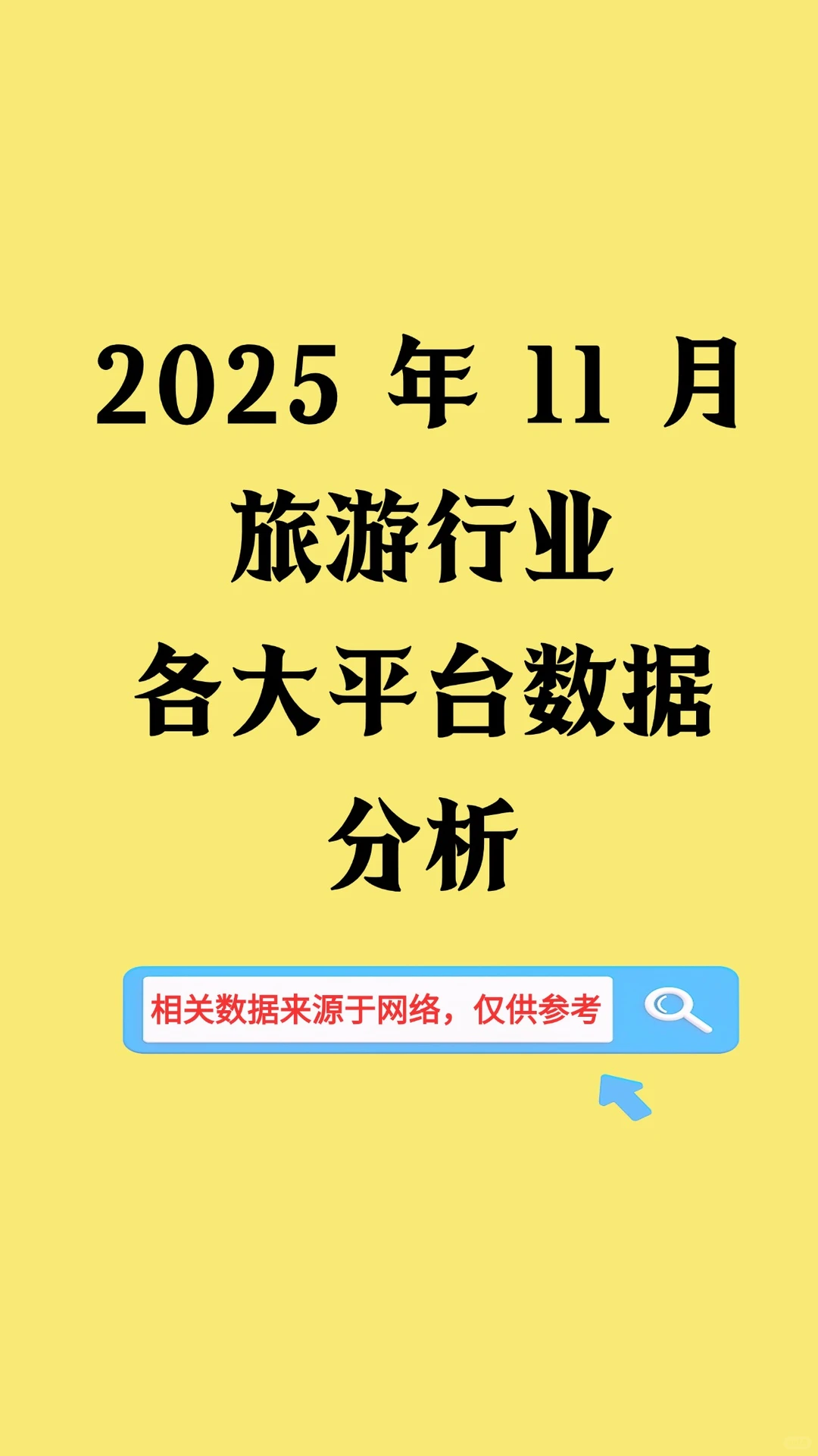 2025年11月份旅游行业数据分析
