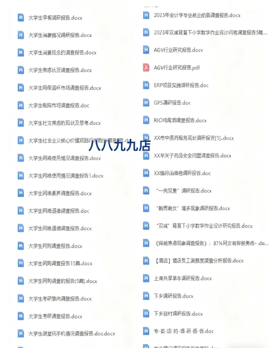 调研报告别照抄了!