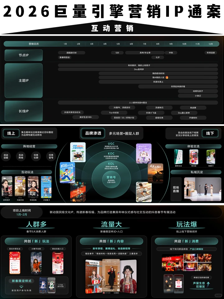 营销方案:2026巨量营销IP通案