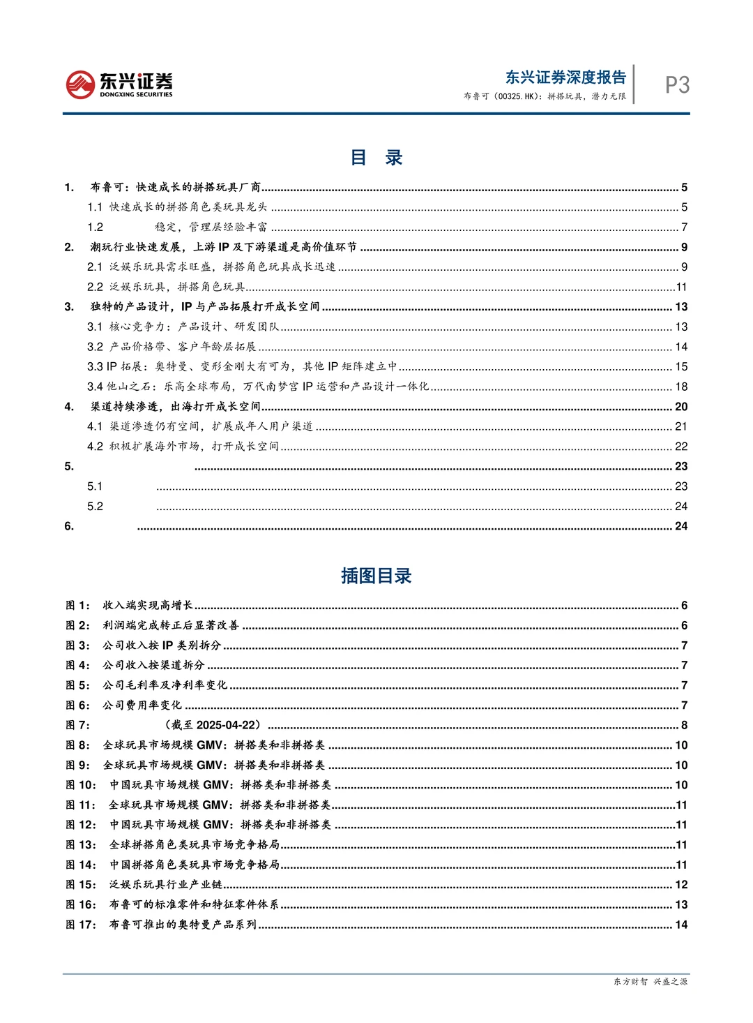 布鲁可公司拼搭玩具研究报告