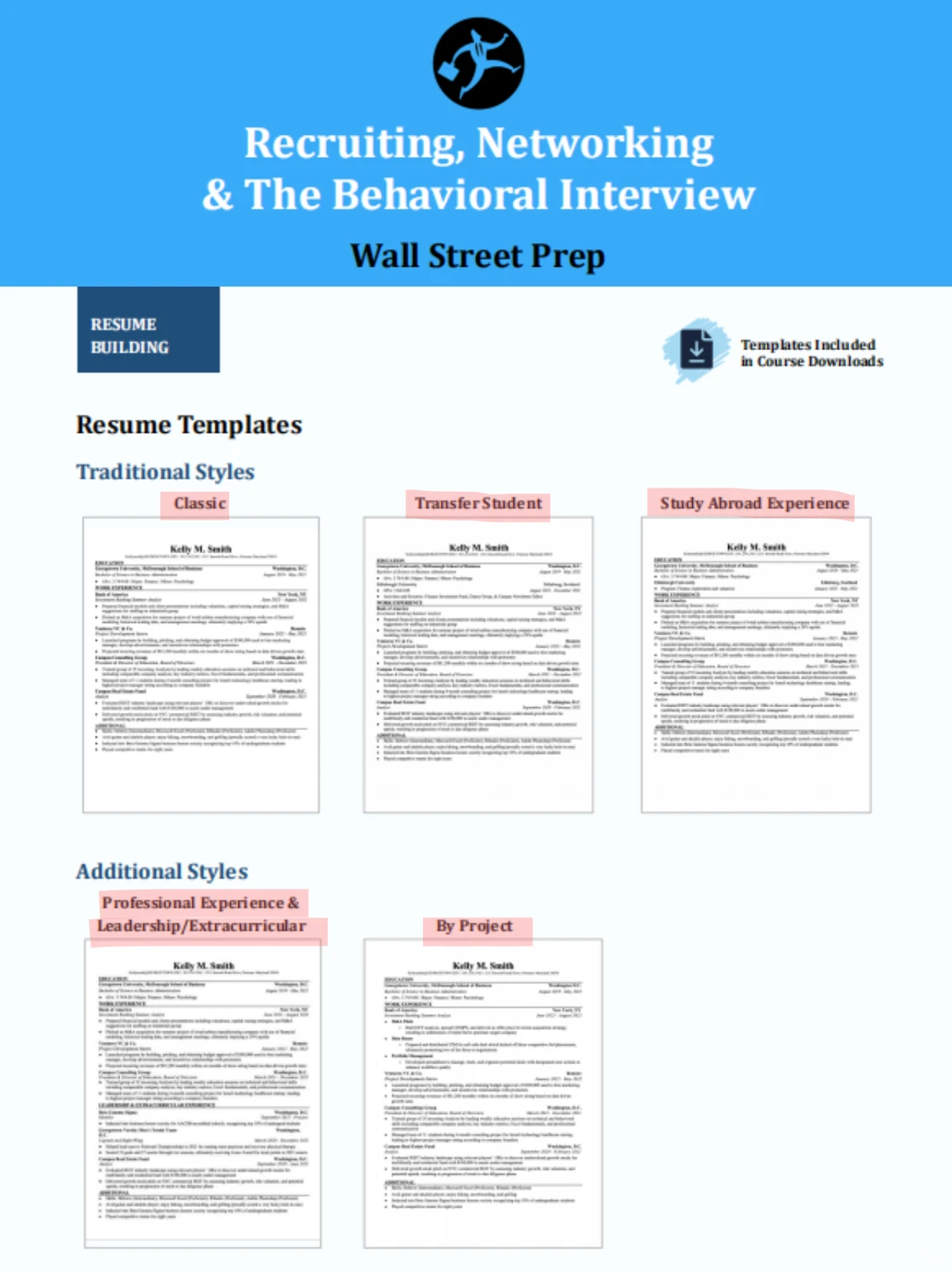 你有如此全面的蓝皮书进入华尔街