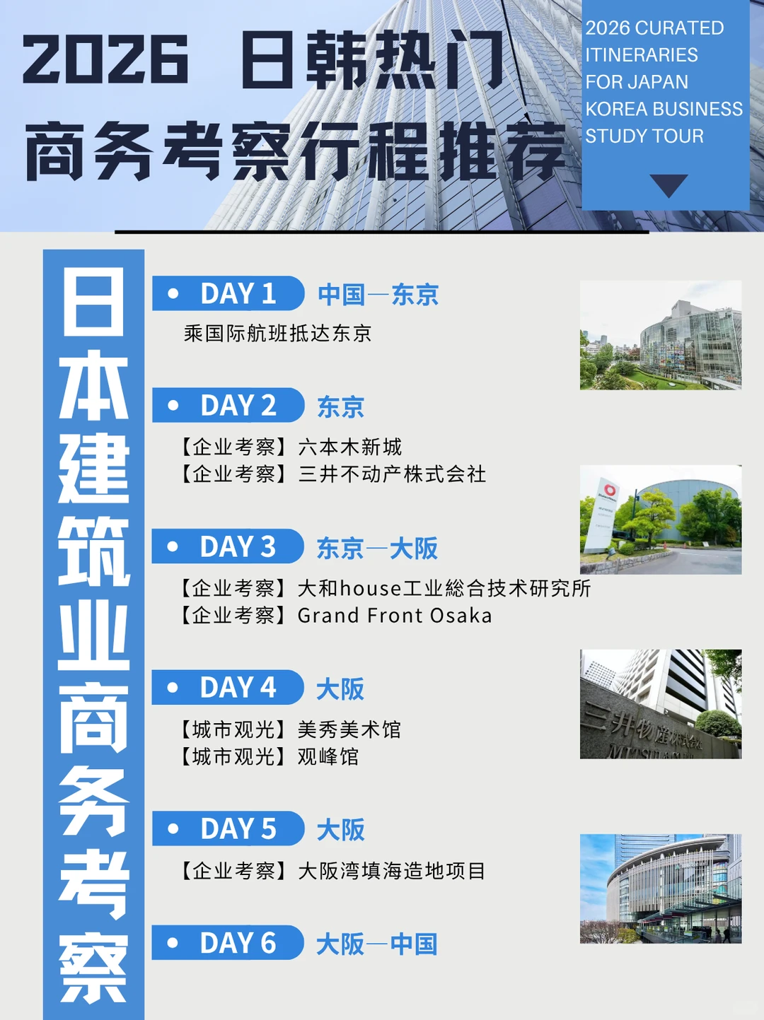 日韩商务考察行程合集，带回企业优化新思路