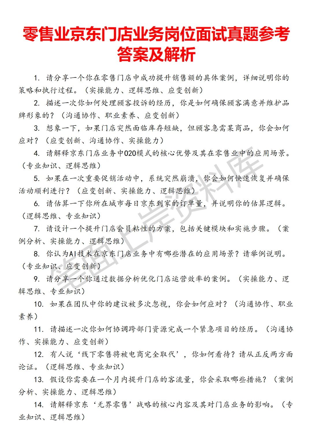 零售业京东门店业务