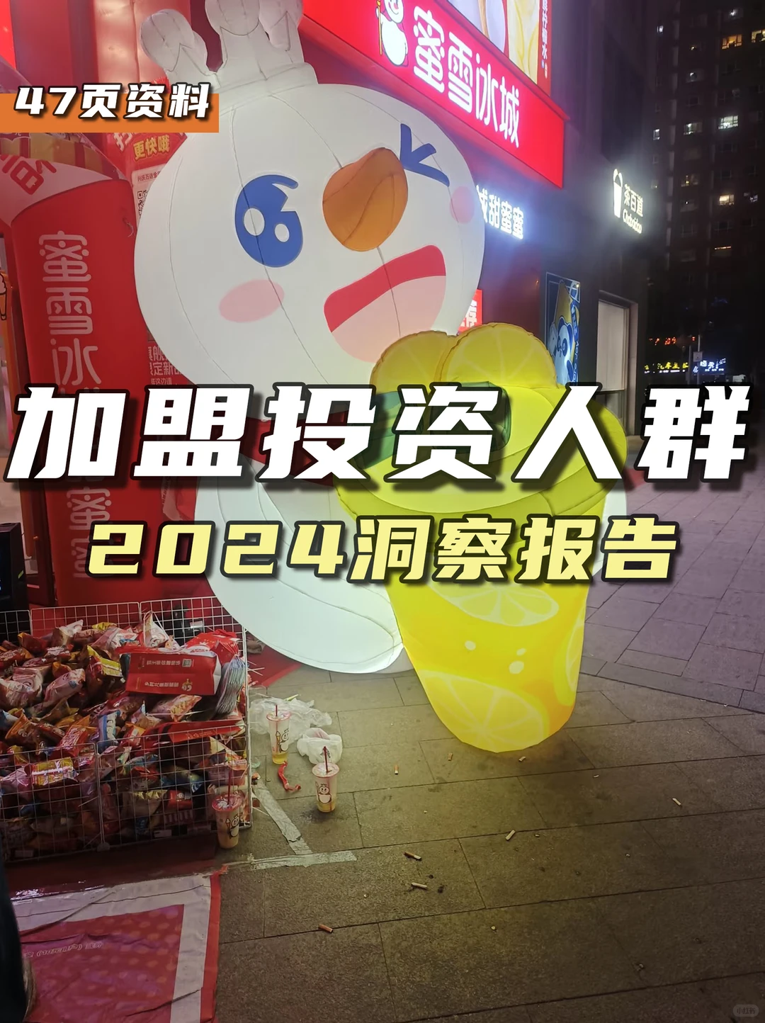 餐饮资料分享｜2024加盟投资人群洞察报告