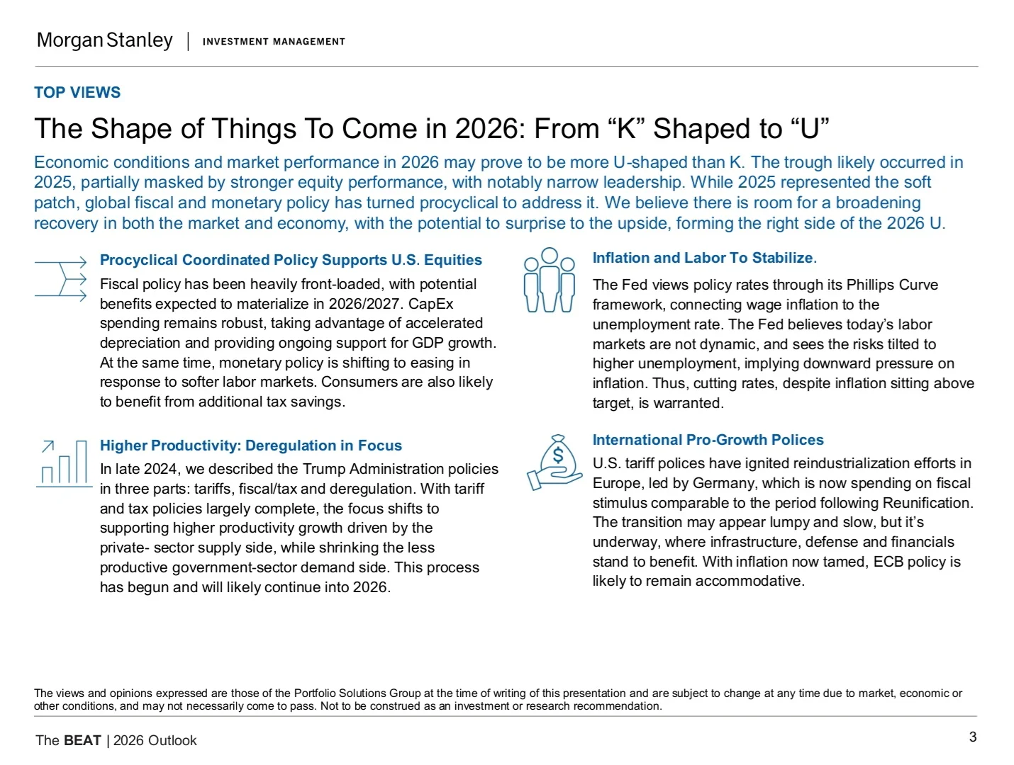 Morgan Stanley|2026年市场及资产配置展望