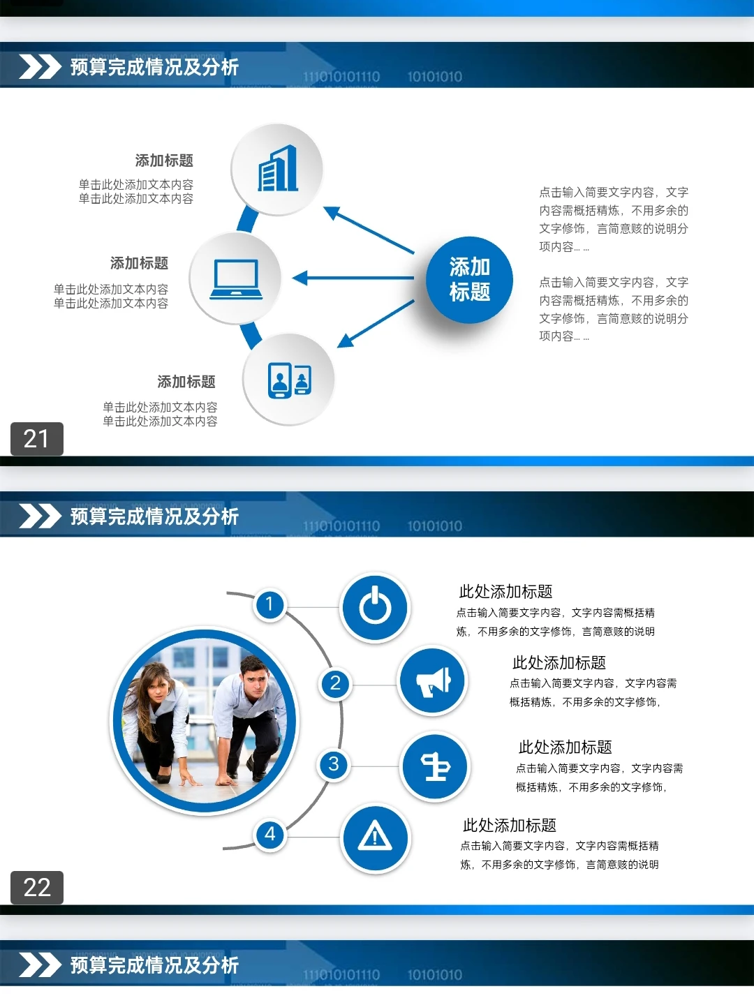 被老板高看一眼的财务数据分析PPT模板