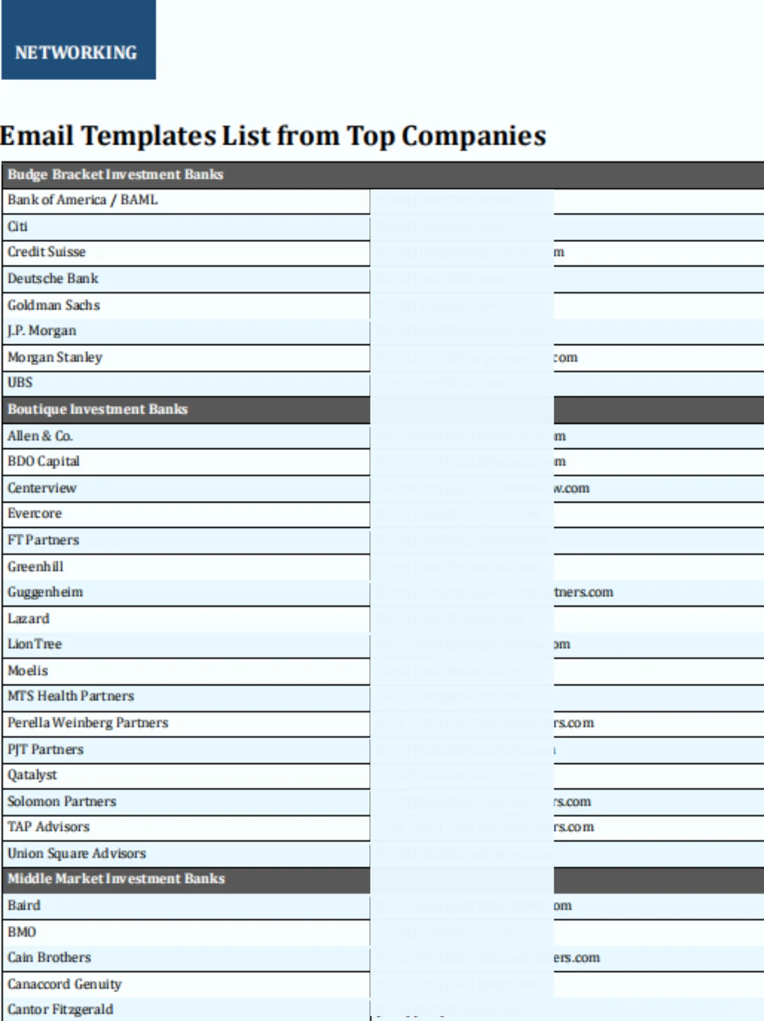 你有如此全面的蓝皮书进入华尔街