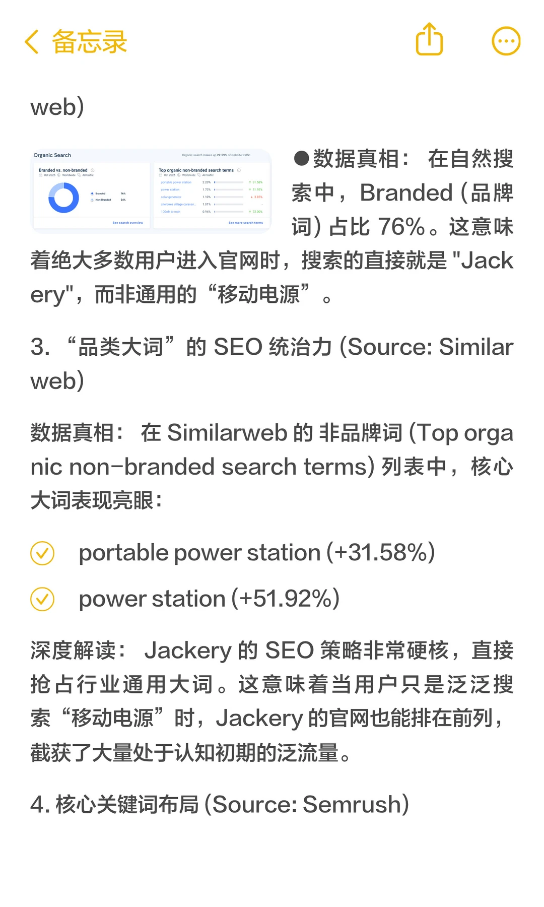Jackery 案例分析:23%的付费流量占比