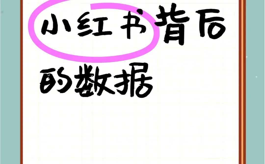 小红书背后的数据