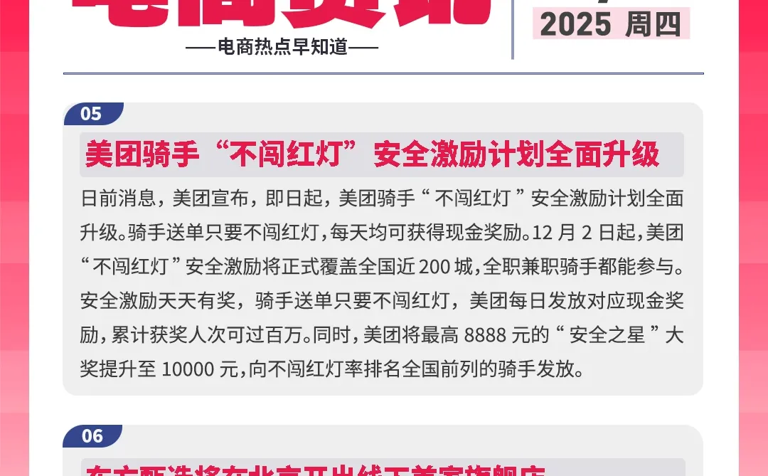 12.4电商资讯：抖音商城年终狂欢季启动