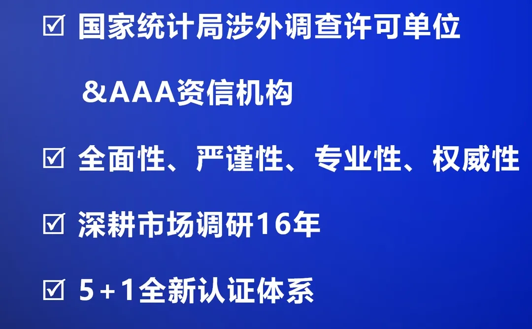 为何这些品牌都找 ‘中金企信’做地位认证