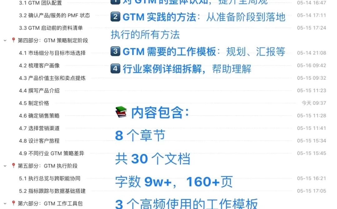 -GTM在产品生命周期各阶段重点❗️