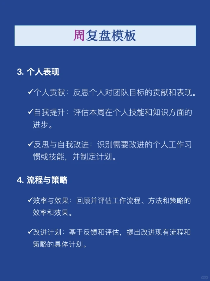 收藏:优秀管理者们都在用的“复盘模板”