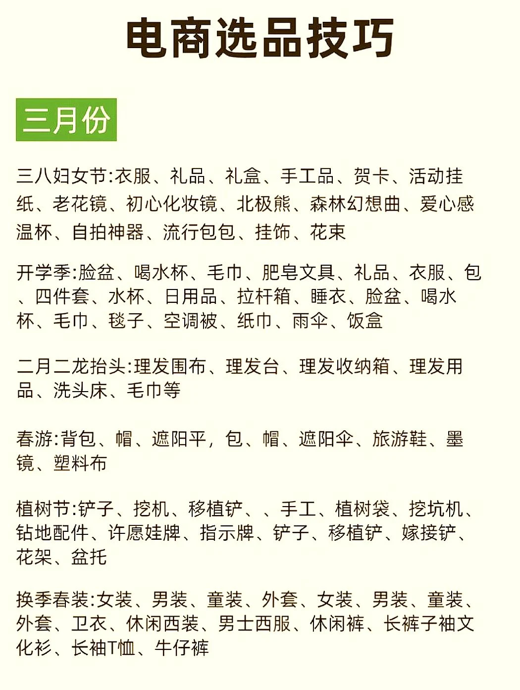 电商选品的实用技巧大揭秘