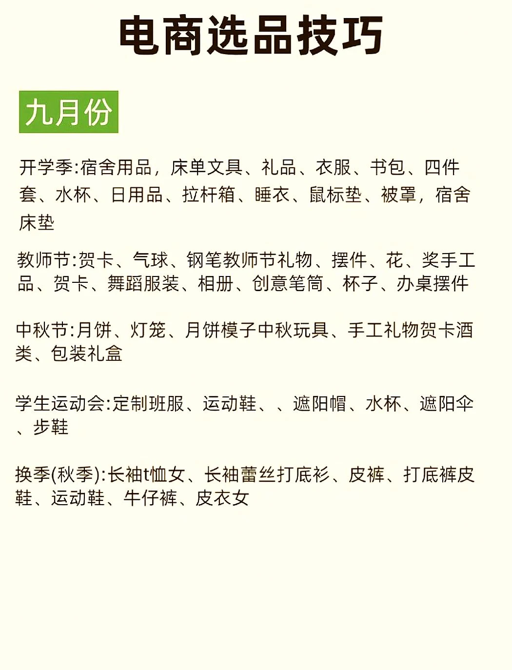 电商选品的实用技巧大揭秘