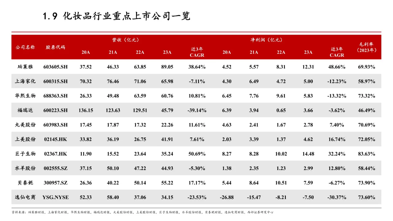 29页 | 2024化妆品行业现状及趋势分析报告