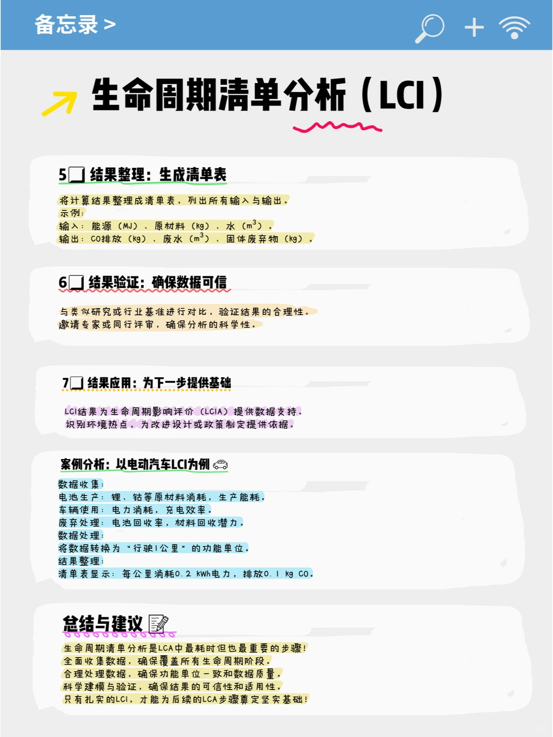 ?【生命周期清单分析(LCI)】