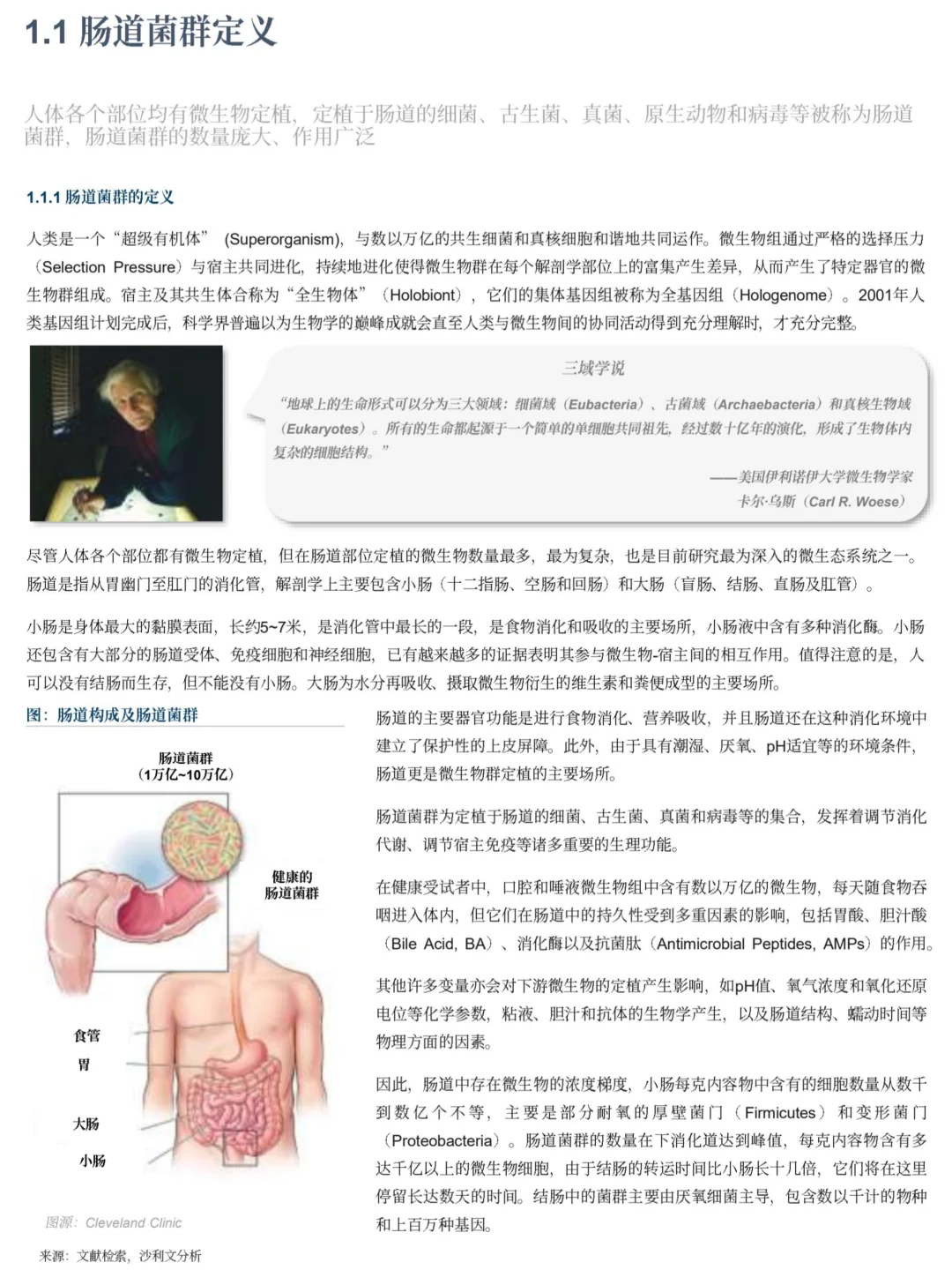 2025年肠道菌群行业分析报告