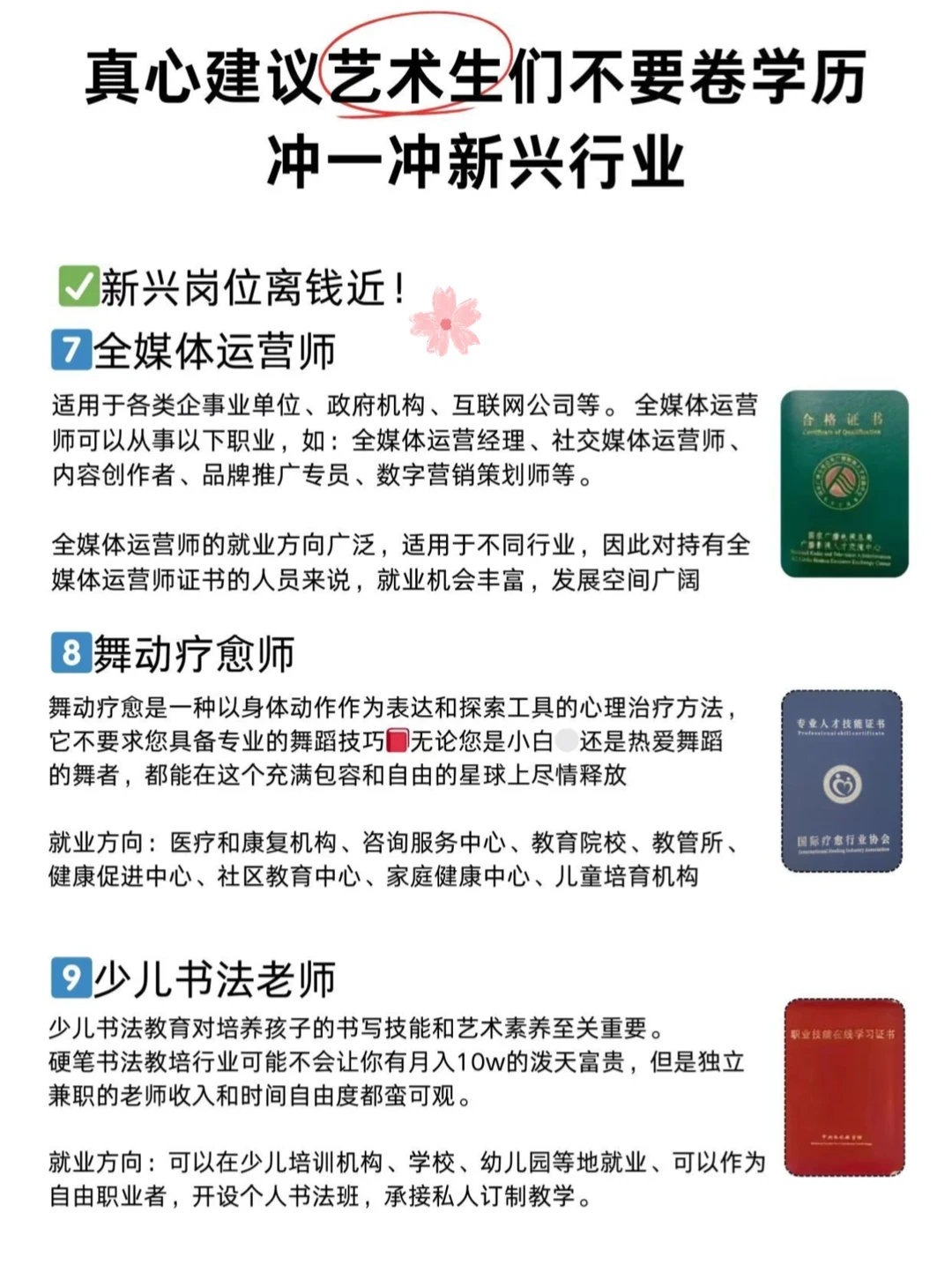 艺术生别死卷学历了！这9个新兴赛道赢麻了