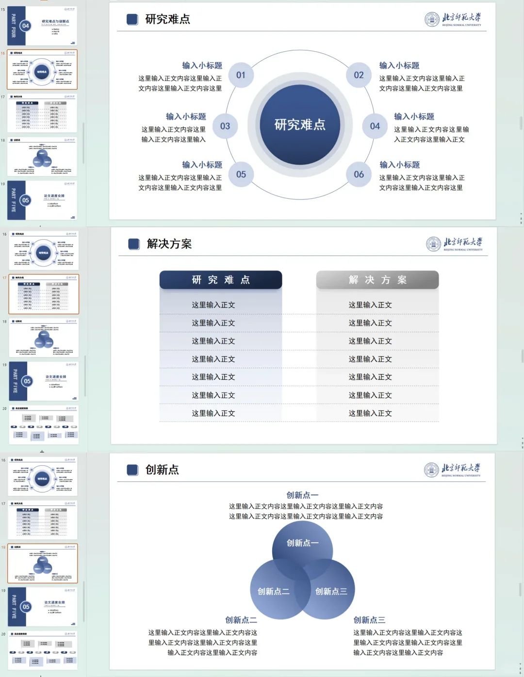 导师都喜欢的组会ppt长这样