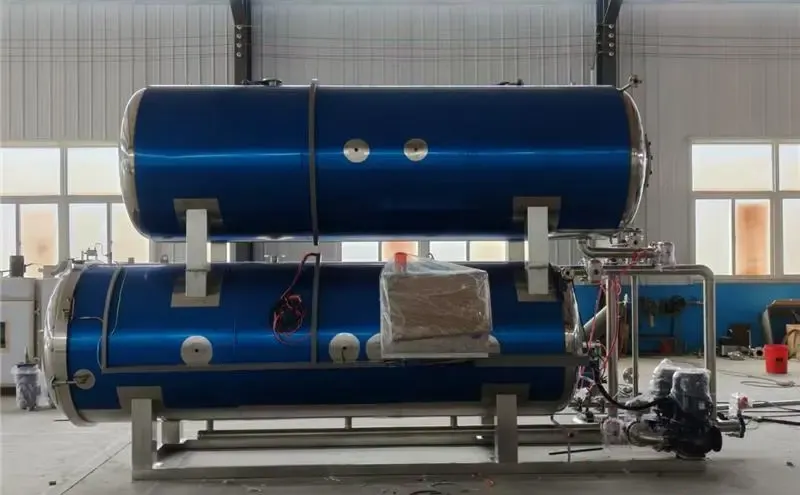 2025辣椒酱双层卧式高温杀菌锅...