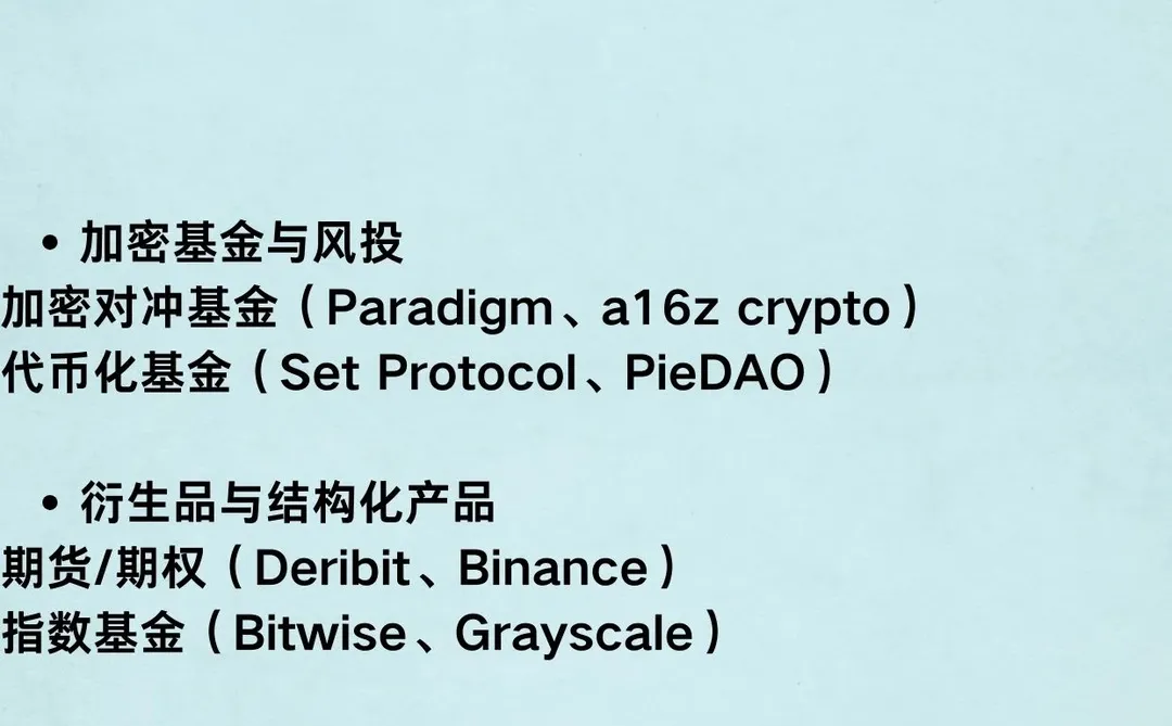 web3加密行业细分赛道汇总