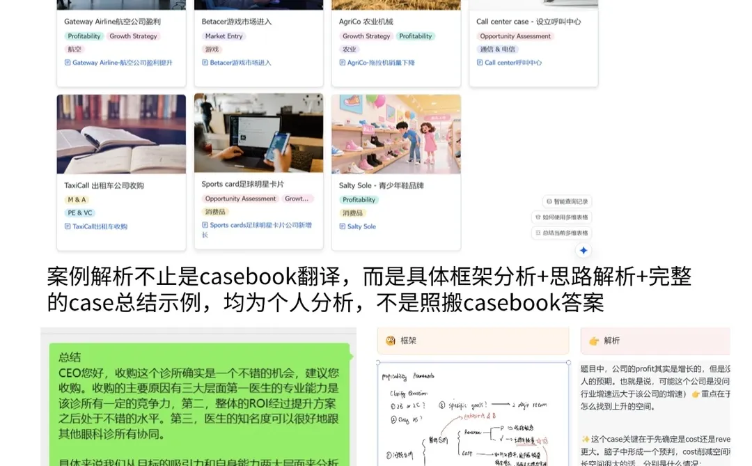 发现case框架不过就是这5个模块的组合