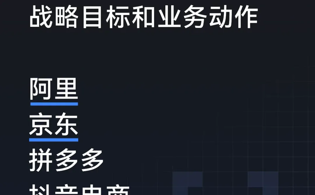 国内电商2025年中战略目标和业务动作
