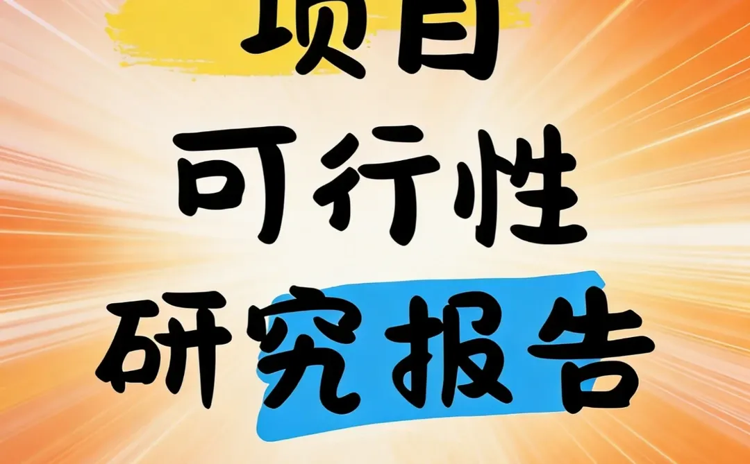 项目报告编写，专业省心