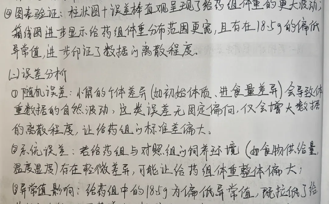 实验数据的处理与研究总结