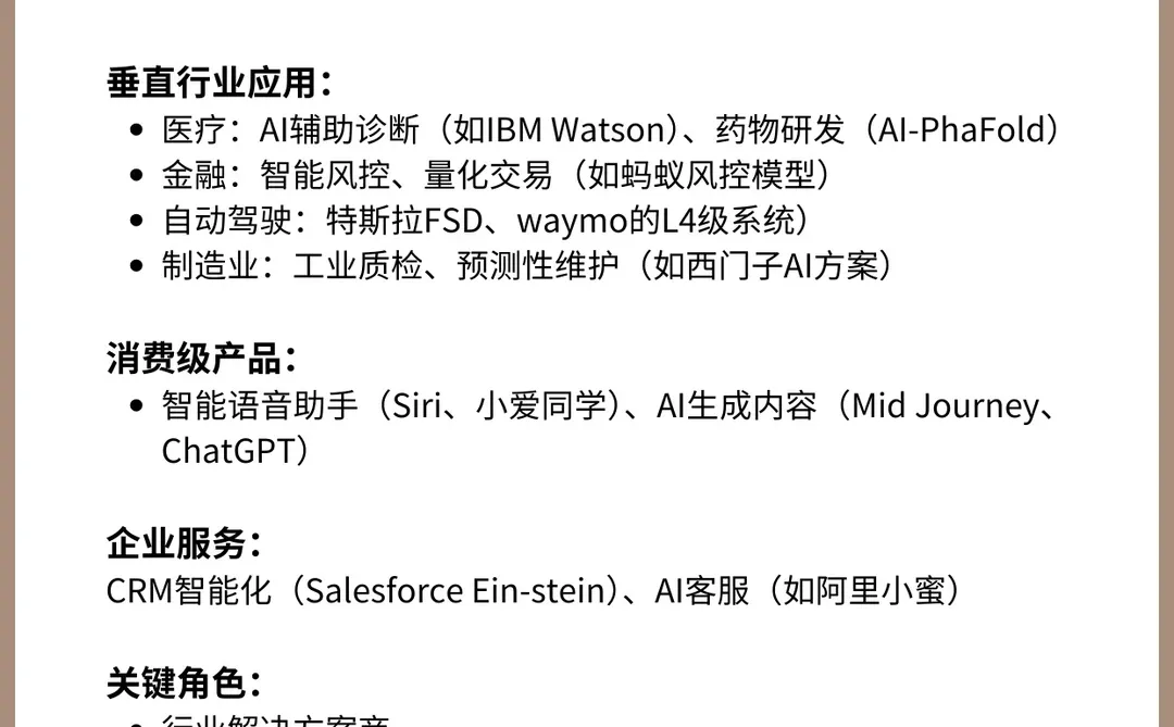 一张图让你搞懂AI产业链，才知道岗位怎么选