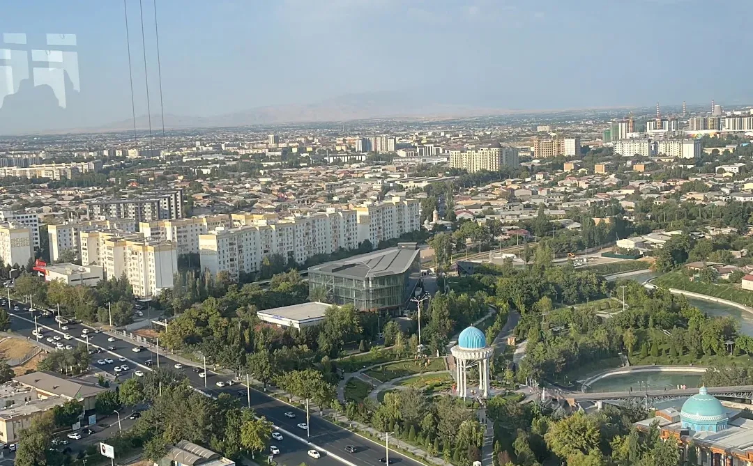 这一次来客户考察市场