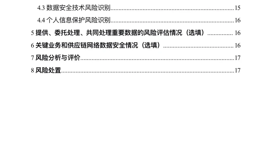 官方模板来了！网数安全风险评估报告！