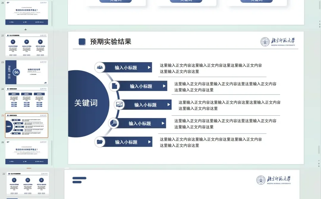 导师都喜欢的组会ppt长这样